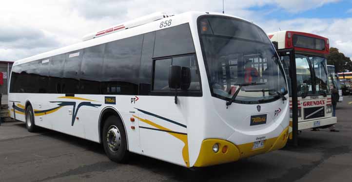 Sandown Ventura Scania K280UB Designline 858